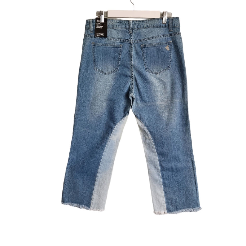 V.I.P. Patchwork Colorblock Jeans - Picture 9 of 10